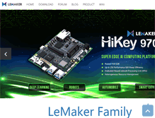 Tablet Screenshot of lemaker.org